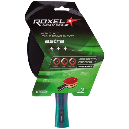 Roxel 3*** ASTRA Ракетка для настольного тенниса - фото 159323