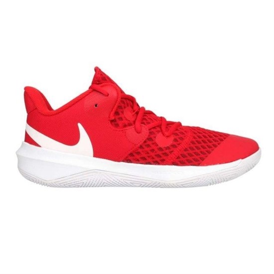 Nike ZOOM HYPERSPEED COURT Кроссовки волейбольные Красный/Белый - фото 164327