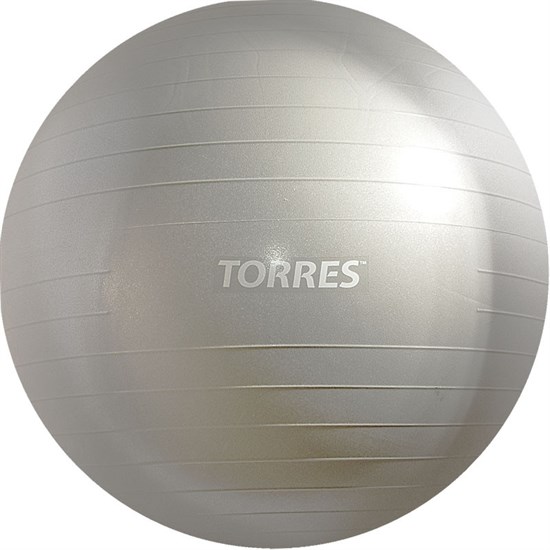 Torres AL121165SL Мяч гимнастический 65 см Серый - фото 171084