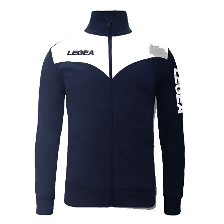 Legea PERU Куртка ветрозащитная Темно-синий/Белый - фото 174758