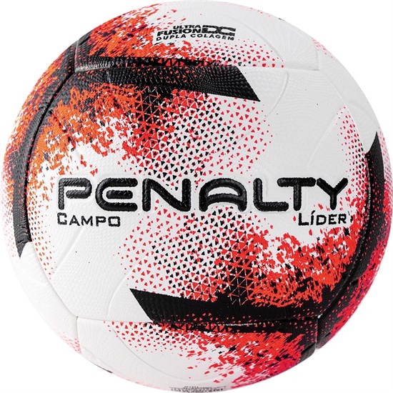 Penalty BOLA CAMPO LIDER XXI Мяч футбольный Белый/Черный/Красный - фото 175436