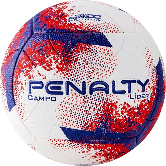 Penalty BOLA CAMPO LIDER XXI Мяч футбольный Белый/Синий/Красный - фото 175519