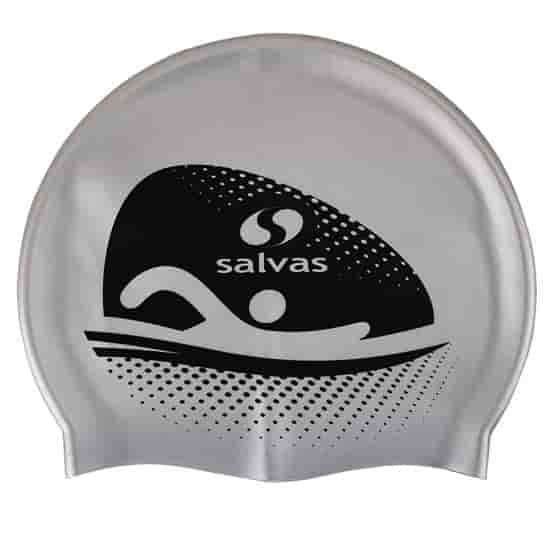 Salvas CAP Шапочка для плавания Серебристый - фото 180034