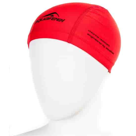 Fashy TRAINING CAP AQUAFEEL Шапочка для плавания Красный/Черный - фото 180482