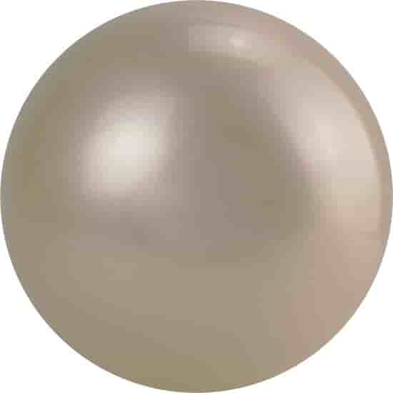 Rusbrand AG-15 Мяч для художественной гимнастики однотонный 15 см Жемчужный - фото 180749