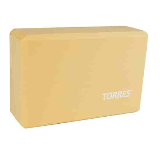 Torres YL8005 Блок для йоги Песочный - фото 189063