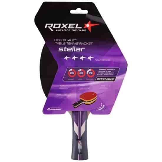 Roxel 4**** STELLAR Ракетка для настольного тенниса коническая - фото 194429