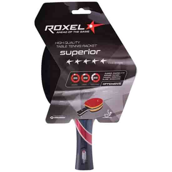 Roxel 5***** SUPERIOR Ракетка для настольного тенниса коническая - фото 194478