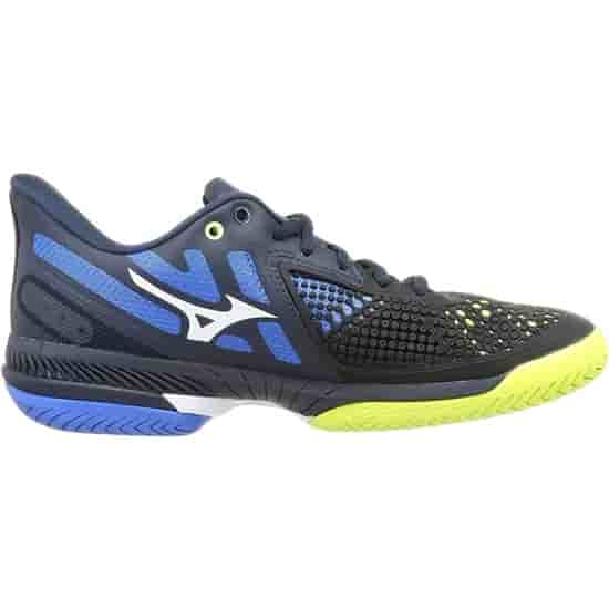 Mizuno WAVE EXCEED TOUR 5 AC Кроссовки теннисные Темно-синий/Синий/Желтый - фото 194591