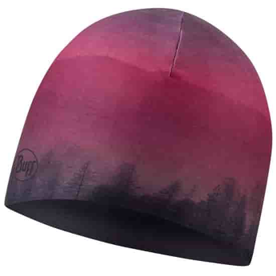 Buff MICROFIBER REVERSIBLE HAT HAERA MAUVE Шапка двусторонняя Розовый/Темно-серый - фото 196287