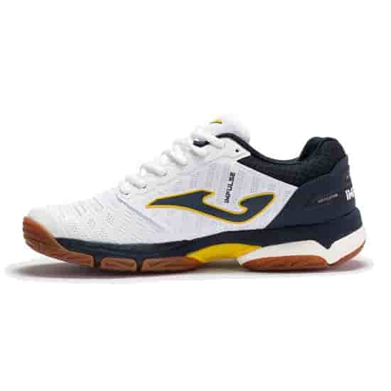 Joma IMPULSE Кроссовки волейбольные Белый/Тёмно-синий/Желтый купить в ...