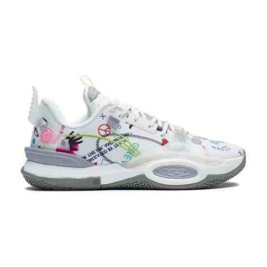 Li-Ning WADE ALL CITY 10 "RECYCLE" Кроссовки баскетбольные Белый/Разноцветный - фото 201447