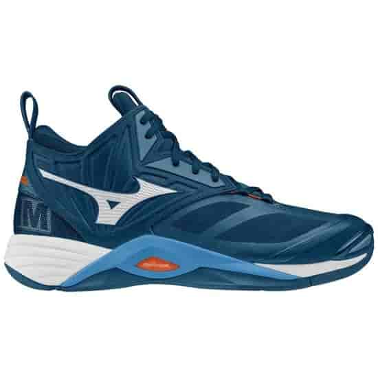 Mizuno WAVE MOMENTUM 2 MID Кроссовки волейбольные Темно-синий - фото 203581