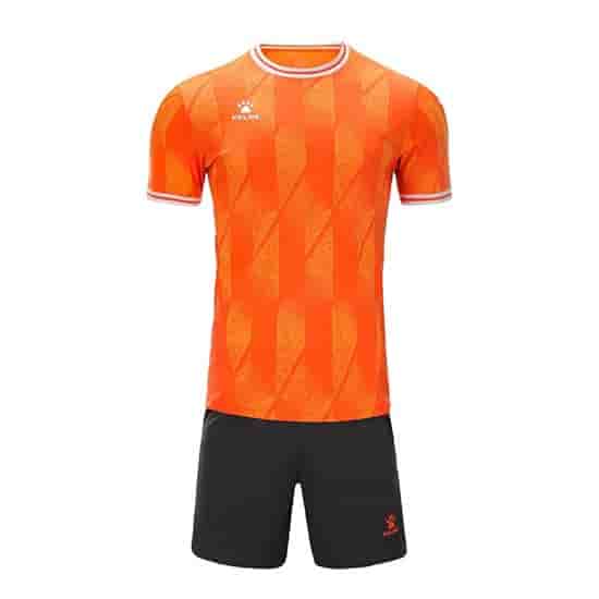 Kelme SHORT SLEEVE FOOTBALL SET (8251ZB1007-907) Форма футбольная Оранжевый/Черный - фото 209506
