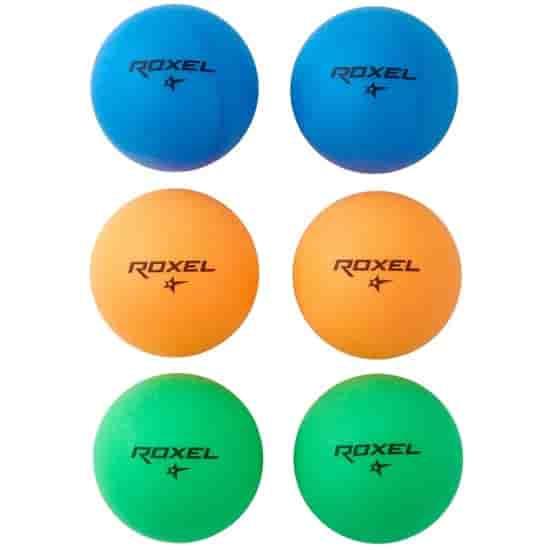 Roxel 1* TACTIC Мячи для настольного тенниса (6 шт) Разноцветный - фото 209529