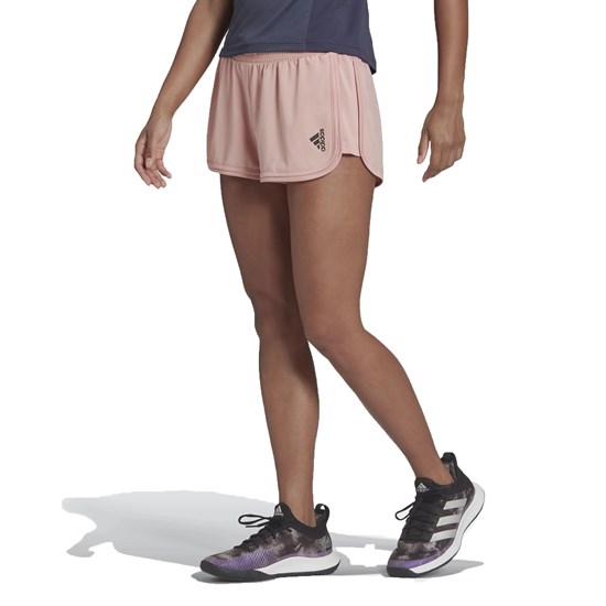 Adidas CLUB (W) Шорты теннисные женские Розовый/Черный - фото 216396