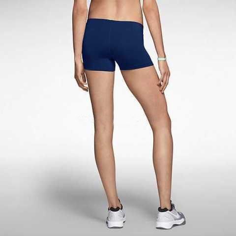 Nike PERFORMANCE GAME SHORT Шорты волейбольные женские Темно-синий/Белый - фото 216514