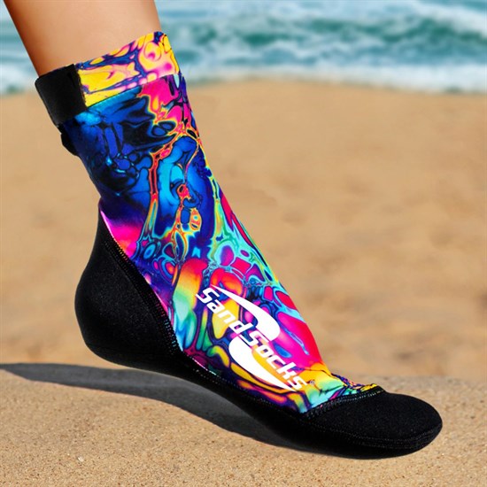 Vincere SAND SOCKS HYDRO DIP Носки для пляжного волейбола Черный/Разноцветный - фото 217166