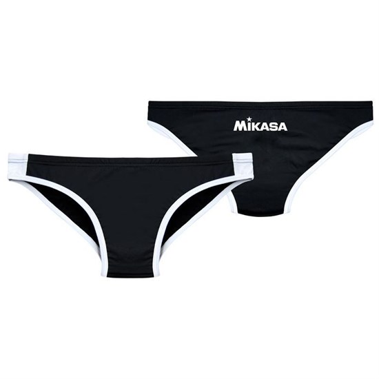 Mikasa MT6052 Плавки для пляжного волейбола женские Черный/Белый - фото 217528