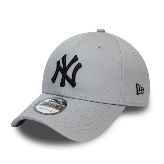 New Era 9FORTY NEW YORK YANKEES Бейсболка Серый/Черный - фото 217870