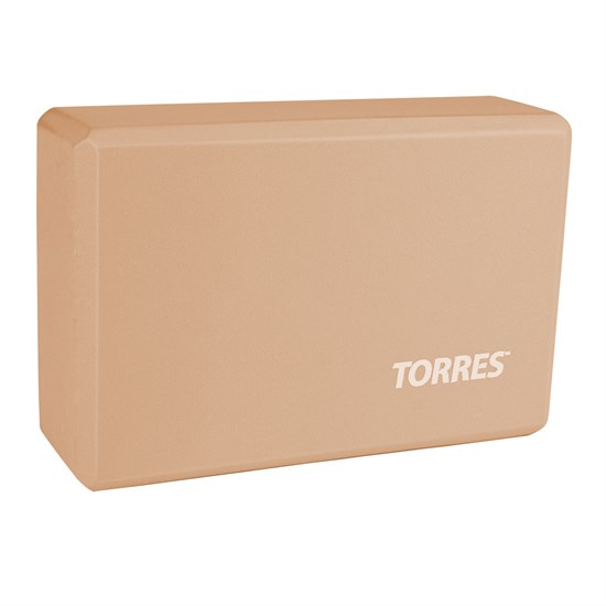 Torres YL8005 Блок для йоги Пудровый - фото 217937