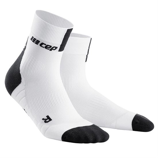 CEP COMPRESSION SHORTS SOCKS 3.0 Компрессионные носки Белый/Черный - фото 223803