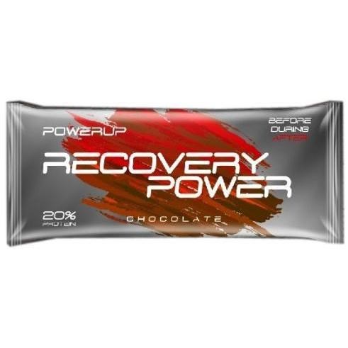 PowerUp RECOVERY POWER 40г Протеиновый батончик Шоколадный в шоколадной глазури - фото 228128