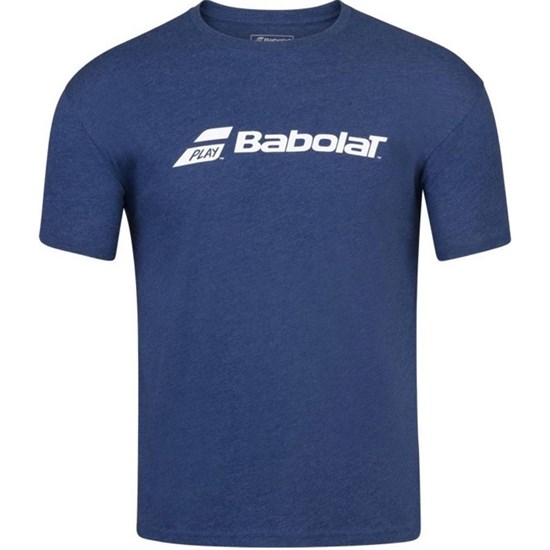 Babolat EXERCISE Футболка теннисная Темно-синий/Белый - фото 229321