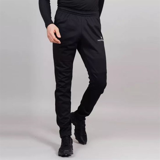 Nordski BASE BLACK Разминочные брюки Черный - фото 230571