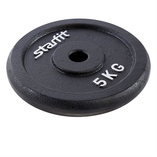 Starfit BB-204 5 кг Диск чугунный - фото 239225