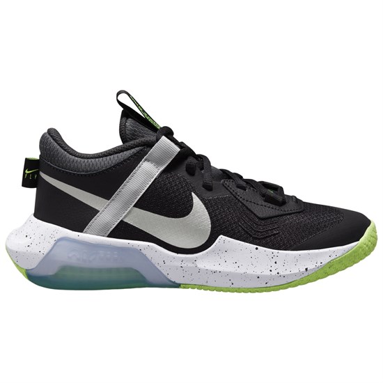 Nike AIR ZOOM CROSSOVER Кроссовки баскетбольные детские Черный/Серый/Зеленый - фото 240456