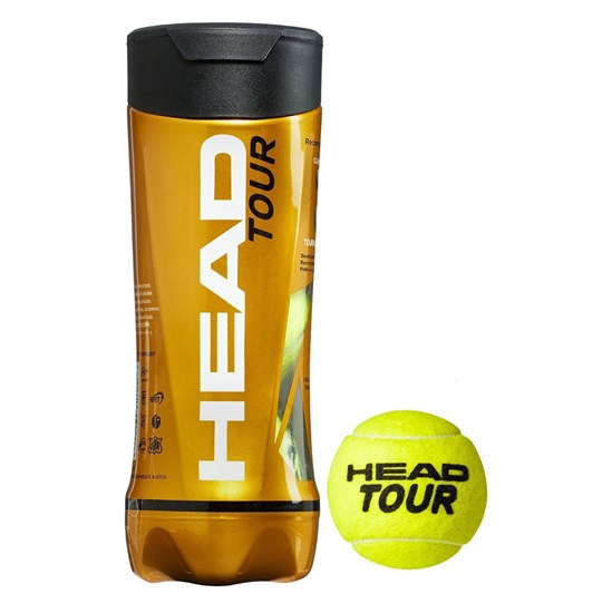 Head TOUR 4B Мячи для большого тенниса (4 шт) - фото 243192