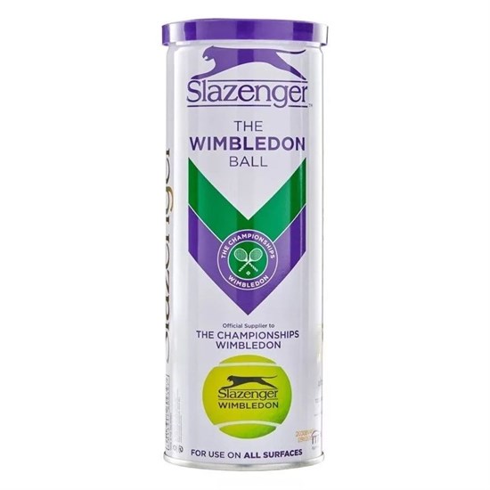 Slazenger WIMBLEDON ULTRA-VIS X3 Мячи для большого тенниса (3 шт) - фото 243822