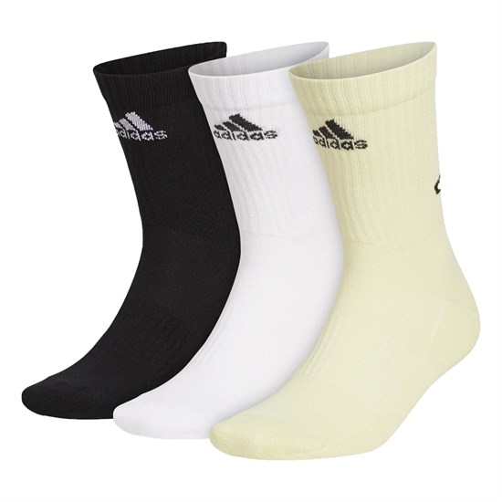Adidas CREW Носки высокие Черный/Белый/Желтый - фото 245276