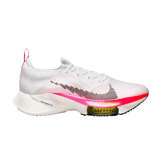 Nike AIR ZOOM TEMPO NEXT% Кроссовки беговые Белый/Розовый - фото 246065