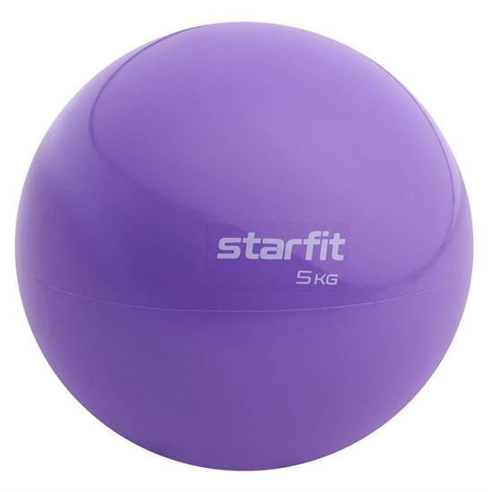 Starfit GB-703 5 КГ Медбол Фиолетовый пастель - фото 246871