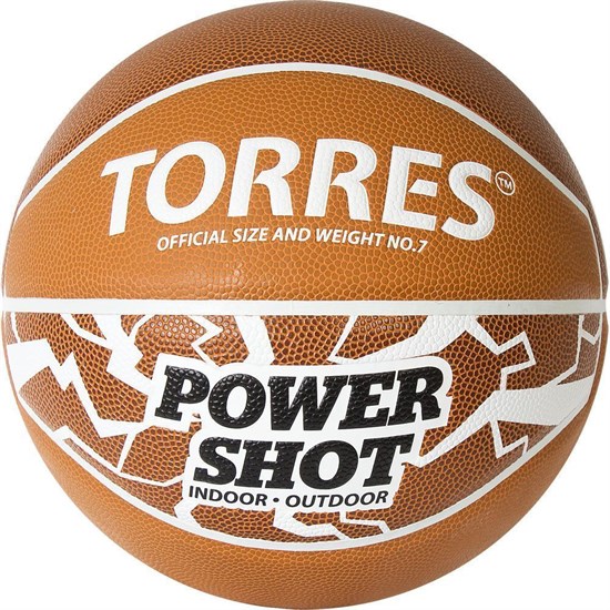 Torres POWER SHOT (B32087) Мяч баскетбольный - фото 246975