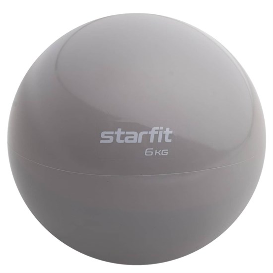 Starfit GB-703 6 КГ Медбол Серый пастель - фото 246978