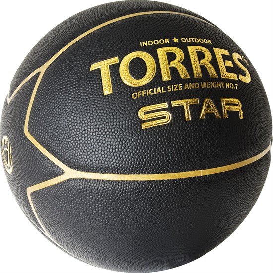 Torres STAR (B32317) Мяч баскетбольный - фото 247142
