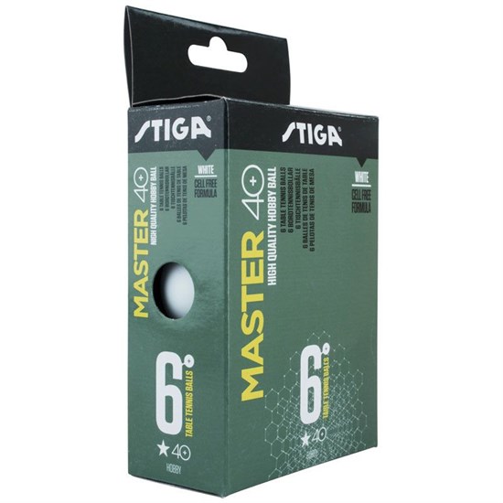 Stiga MASTER ABS 1* Мячи для настольного тенниса (6 шт) - фото 247231