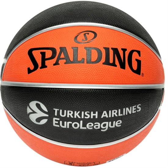 Spalding TF-150 EUROLEAQUE (84-507Z) Мяч баскетбольный Коричневый/Черный - фото 248295