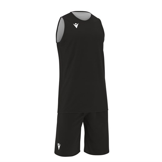 Macron X500 SET Баскетбольная форма, двухсторонняя Черный/Белый - фото 248410