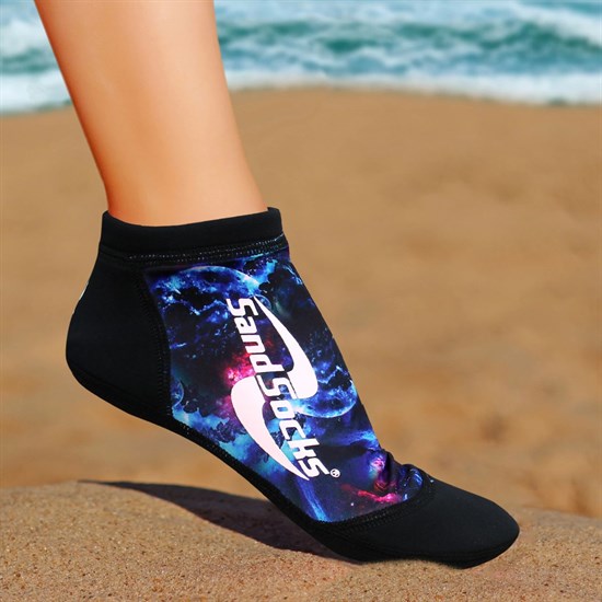 Vincere SPRITES SAND SOCKS NEBULA Носки для пляжного волейбола Черный/Синий - фото 248850