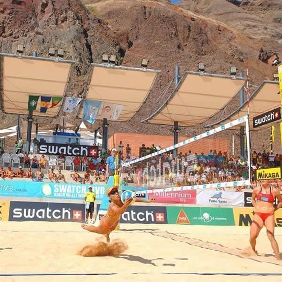 El Leon De Oro 14449075001 Сетка для пляжного волейбола - фото 249150
