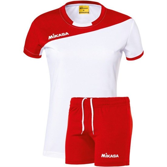 Mikasa MOACH Форма волейбольная женская Белый/Красный - фото 249266