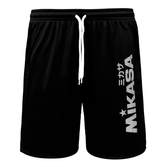 Mikasa MT5032 Шорты для пляжного волейбола Черный/Белый - фото 249278