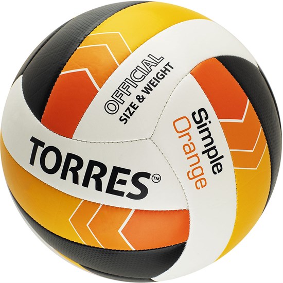 Torres SIMPLE ORANGE (V32125) Мяч волейбольный - фото 249444