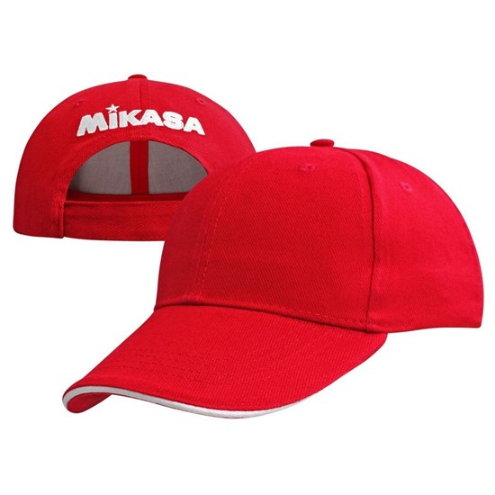 Mikasa MT481 Бейсболка Красный - фото 249627