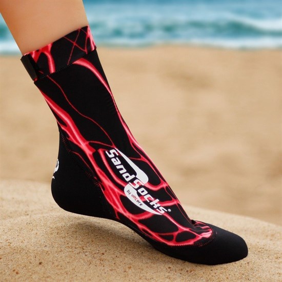 Vincere SAND SOCKS RED LIGHTNING Носки для пляжного волейбола Красный - фото 249841