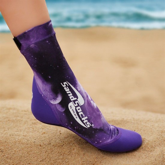 Vincere SAND SOCKS PURPLE GALAXY Носки для пляжного волейбола Фиолетовый - фото 249850